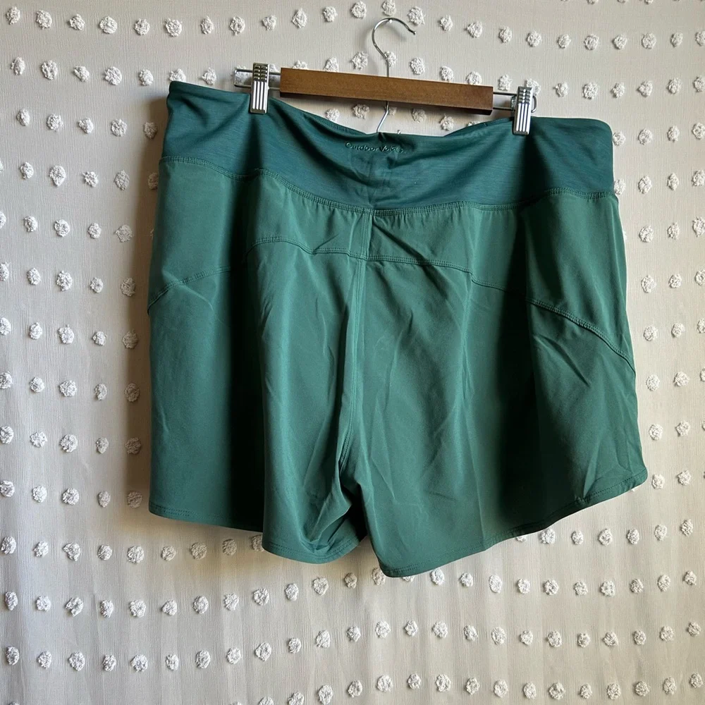 NWT Outdoor Voices Hudson 4” Short Sz‎ XXXL Pebbled Evergreen